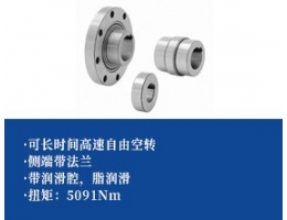 钢球式超越离合器-法兰安装2