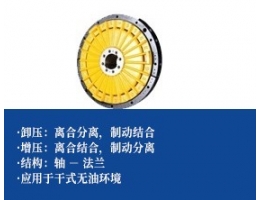 气动离合器制动器组合 -法兰型