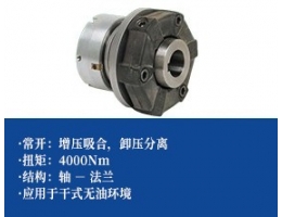 牙嵌/齿式气动离合器 -法兰联接