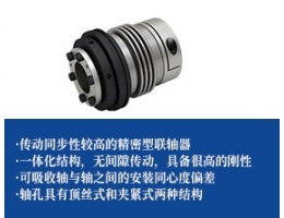 高精密波纹管联轴器-胀紧
