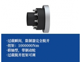 钢球式扭矩限制器 -带制动轮