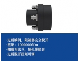 大扭矩顶针模组扭矩限制器 -法兰安装