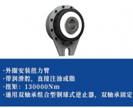 钢球式逆止器 -双轴承+扭力臂型