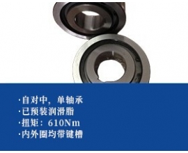 单轴承单向离合器 -内外侧带键槽