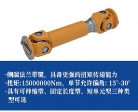 十字万向联轴器-法兰联接