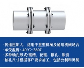 经济型不锈钢膜片联轴器-双膜片