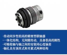 高精密波纹管联轴器-胀紧