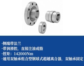钢球式超越离合器 -法兰型