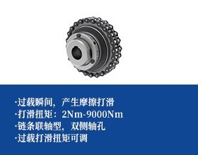 摩擦式扭矩限制器-链条联轴型